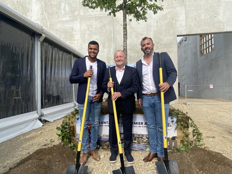 Lyon. Thierry Ascione et Jo-Wilfried Tsonga… plantent le premier arbre du All in Country Club