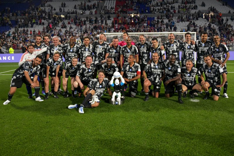 Le Match des héros, côté pelouse. Les Légendes de l’OL, un amour infini