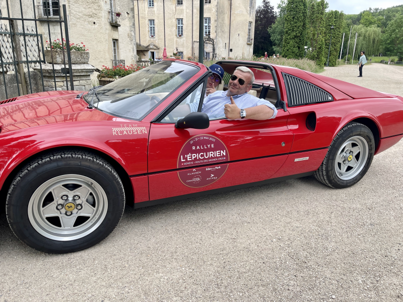 Rallye l’Epicurien Lyon-Genève-Megève. Guillaume Chalvin passe la troisième !