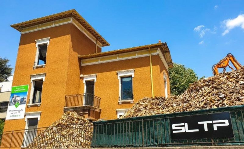 Près de Lyon. La maison du chef Jean-Louis Manoa a été rasée