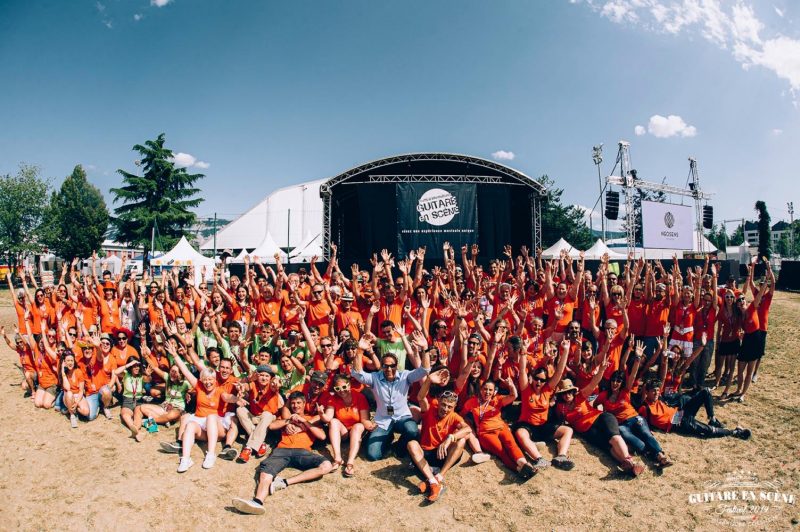 Festival été 2022. Guitare en scène, ambiance électrique