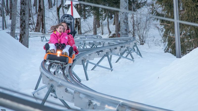 Loisirs d’été à Megève. Luge 4S : le plein de sensations