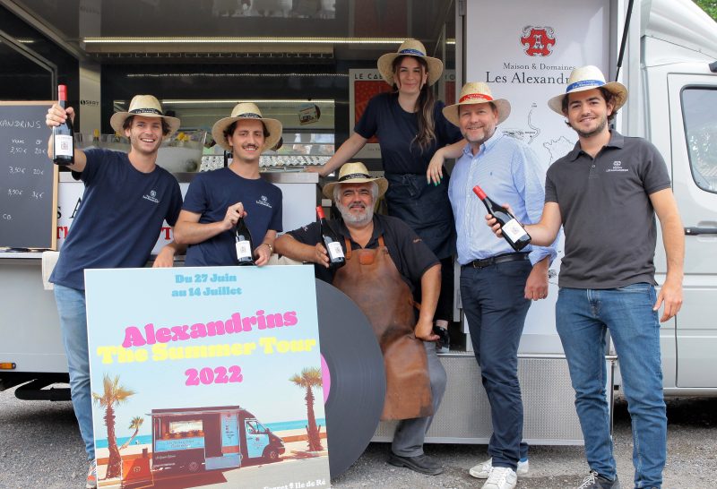 Domaine Les Alexandrins. Top départ du Wine Summer Tour chez Claude Barbet