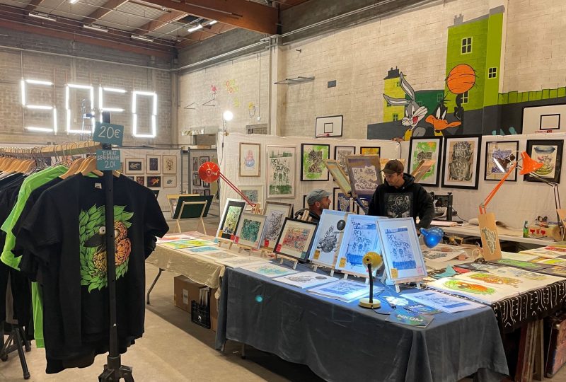 Marché du Street Art à Lyon. On peut commencer à collectionner avec 20 euros