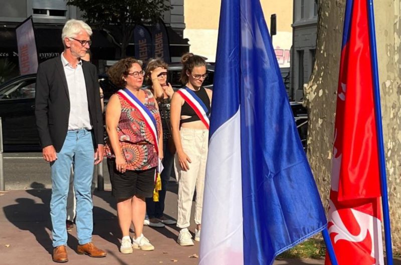 Lyon. Une élue écologiste commémore la Libération de Vaise en maillot de bains !