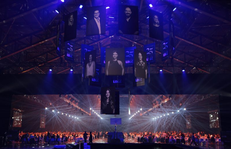 Lyon. Show et lumières XXL pour les 25 ans du Groupe LDLC
