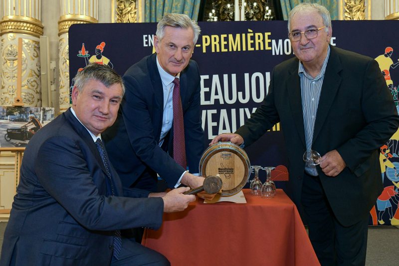 Lyon. Les photos du lancement des Beaujolais Nouveaux