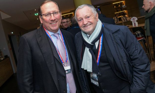 John Textor, nouveau propriétaire de l’OL, en tribune pour OL – Strasbourg