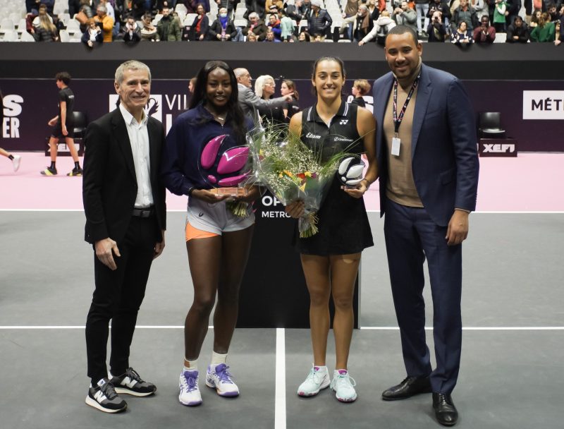 Open 6e Sens Immobilier. La fête malgré la défaite de Caroline Garcia