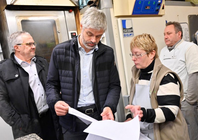 Les impôts, le patrimoine et la sécurité au menu des vœux de Laurent Wauquiez