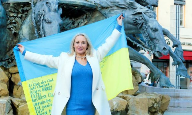 Alla Poédie. La plus cathodique des résistantes ukrainiennes en France