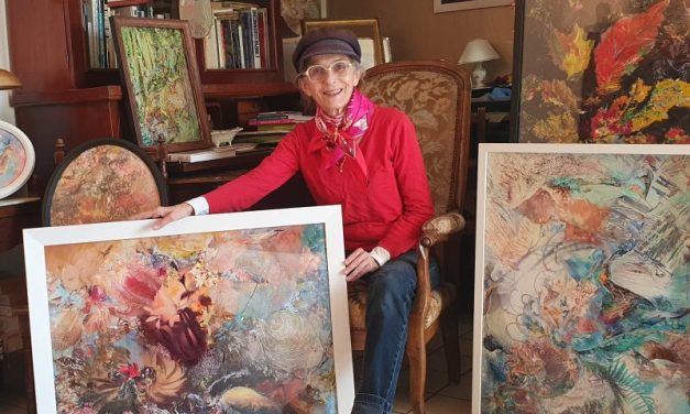 Lyon. L’artiste plasticienne Danielle Dehoux-Grafmeyer ne compte pas prendre sa retraite !