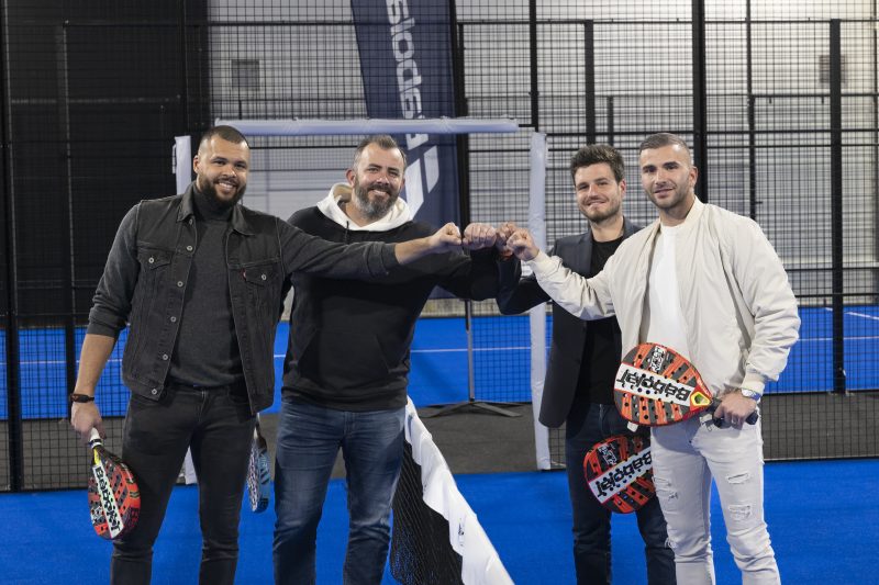 Inauguration All in Padel Villefranche. Le coup gagnant de Jo-Wilfried Tsonga