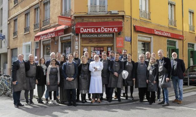 Dîner des Authentiques. Le mâchon des partenaires des bouchons lyonnais