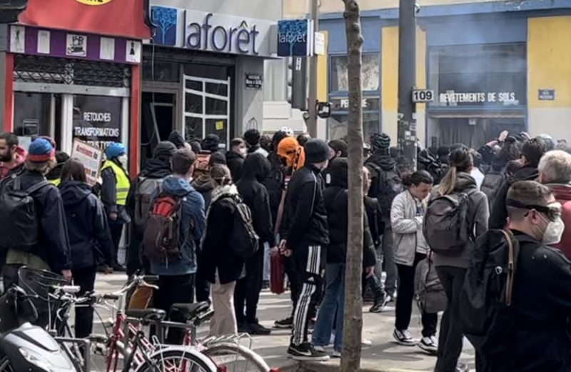 C'est un business dangereux, à Vénissieux, une manifestation est