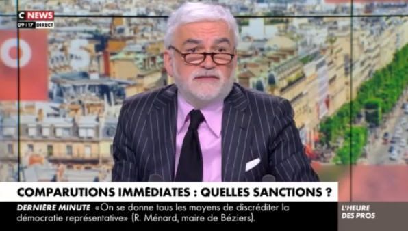 Manif du 1er mai. Les peines prononcées par le tribunal de Lyon exaspèrent Pascal Praud sur CNews