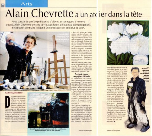 Alain Chevrette - Le Figaro Magazine du 7 février 1998