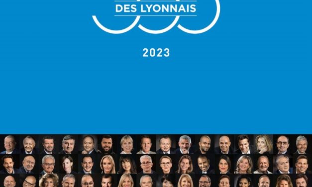 Lancement 2023. Le bleu… de l’espérance pour le Guide TOP 500 des Lyonnais