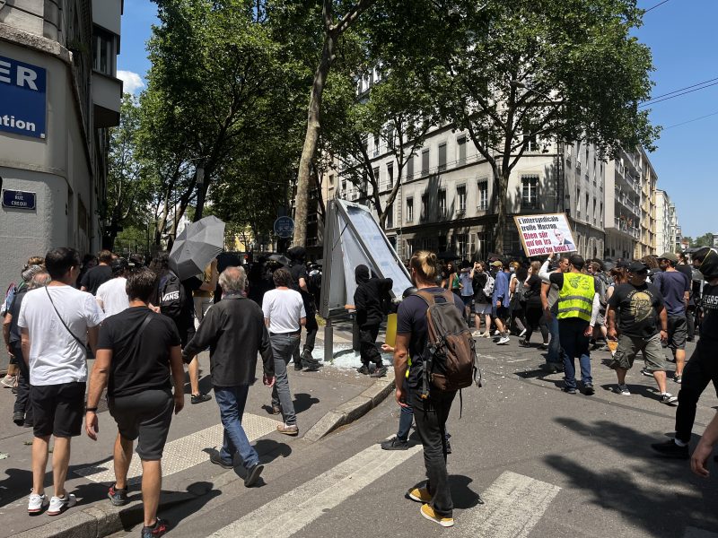 Manifestation réforme des retraites