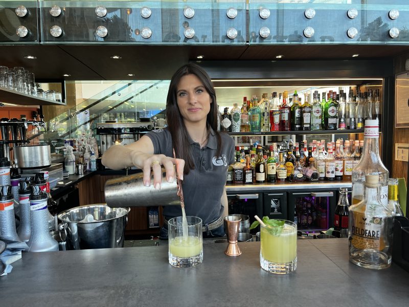 Les cocktails du Novotel Lyon Confluence. Cloé Fanjat et la créativité, un mariage heureux