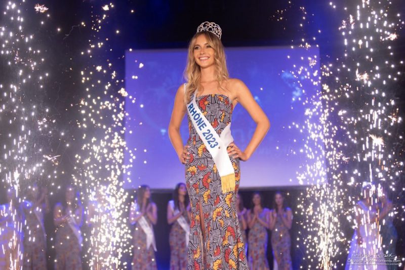 Miss Rhône 2023. Une nouvelle couronne pour la Lyonnaise Clémentine Cédat