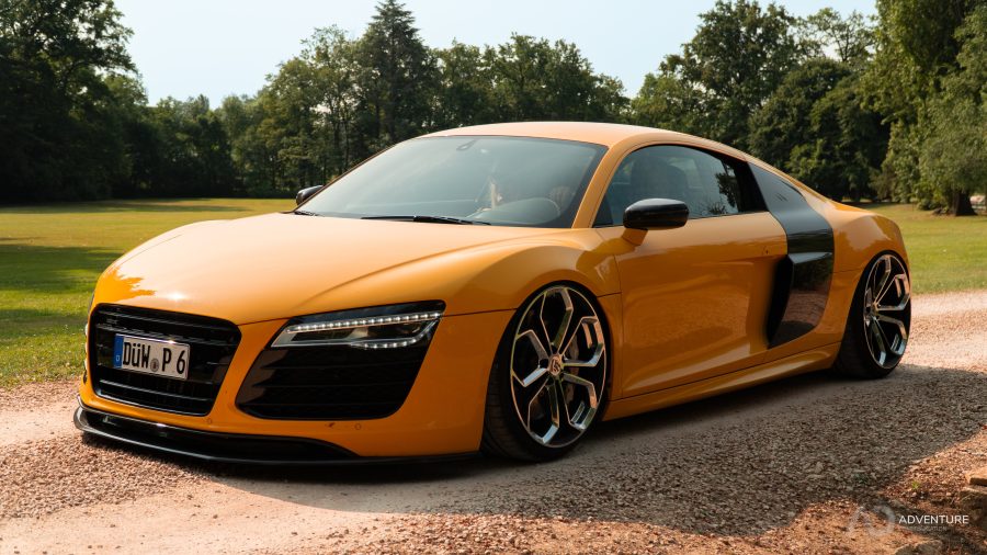 Beaujolais. Le plus grand rassemblement d’Audi R8 en France