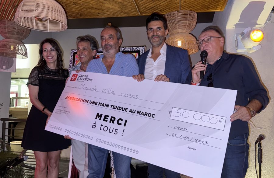 Lyon. 50 000€ récoltés par l’association « Une main tendue au Maroc »