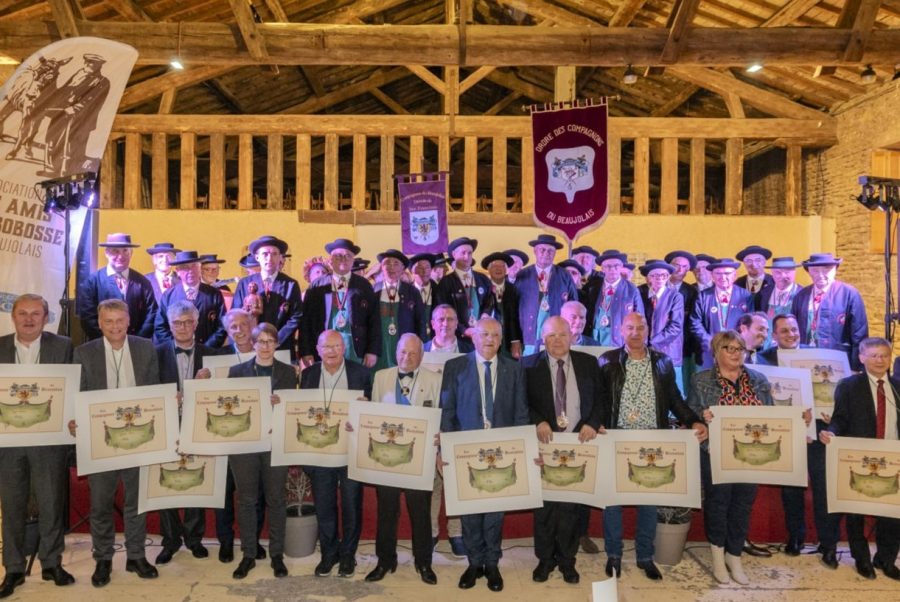 La Saint Bobosse célébrée avec faste par les Compagnons du Beaujolais