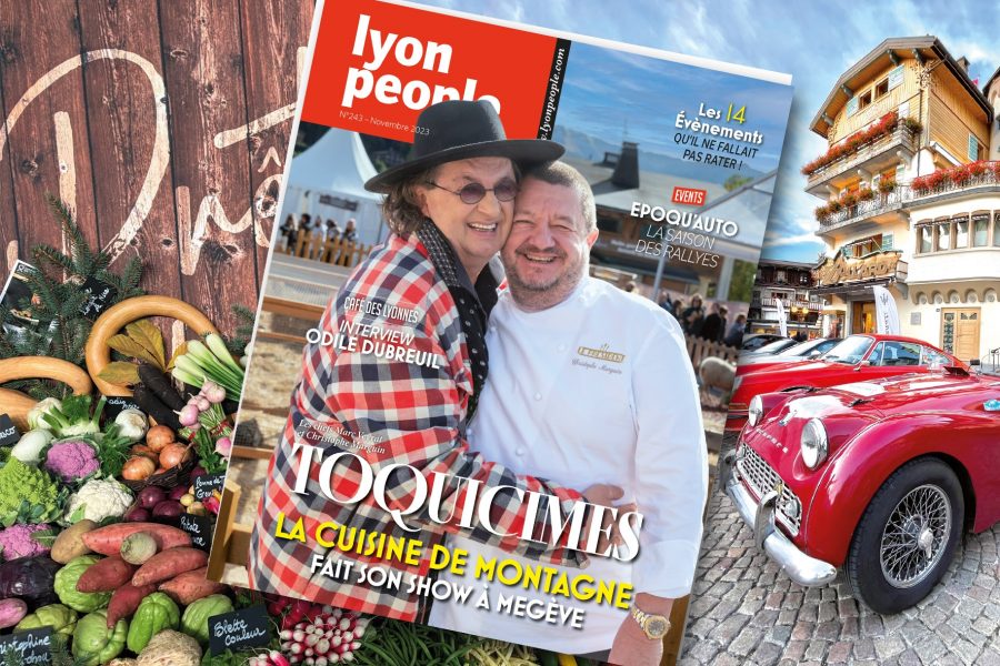 L’union des chefs Marc Veyrat et Christophe Marguin en Une du nouveau Lyon People