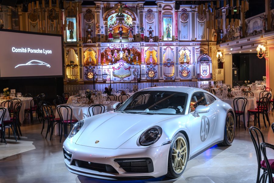 Le Comité Porsche Lyon régale les fans de la marque à l’Abbaye Paul Bocuse