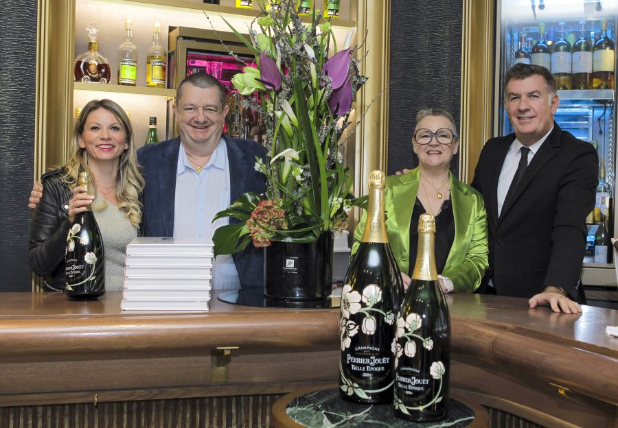 Dîner gastronomique à Lyon. Perrier-Jouët dans sa bulle au Président