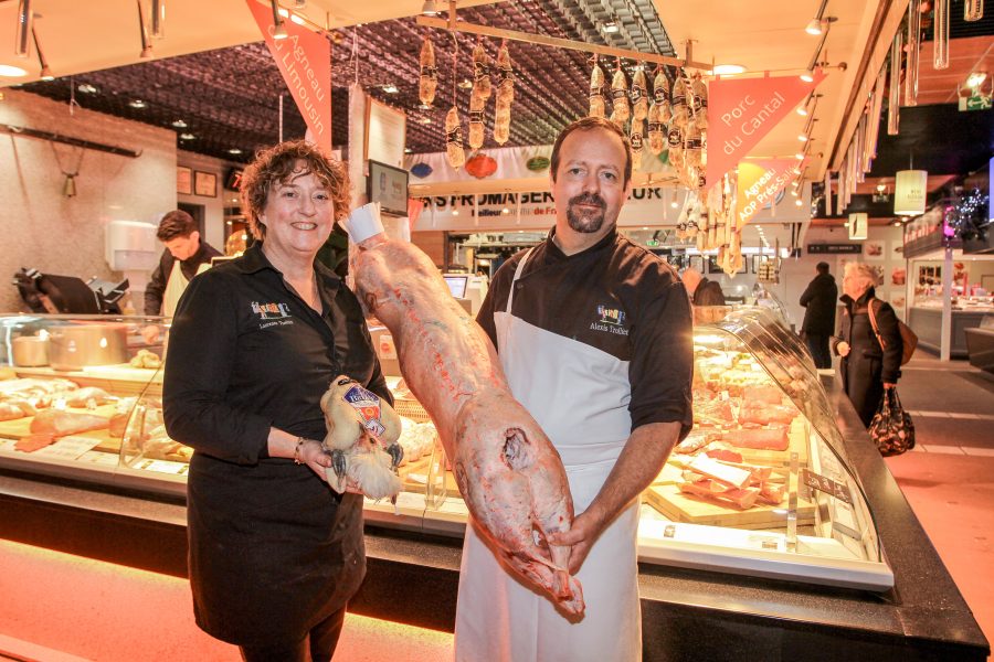 Halles de Lyon. Les spécialités de la Boucherie Trolliet transmises de père en fils