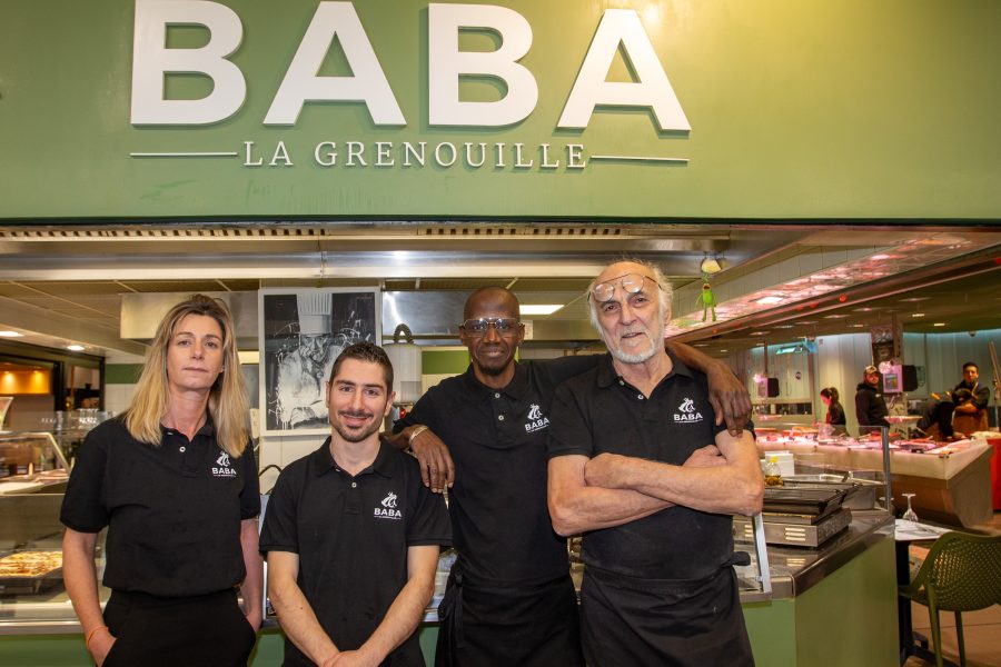 Halles de Lyon. Avec Thomas Védrine, c’est la fête à la grenouille !