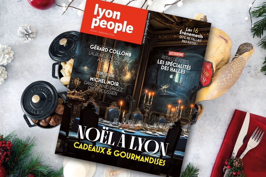 La magie de Noël en couverture du nouveau Lyon People