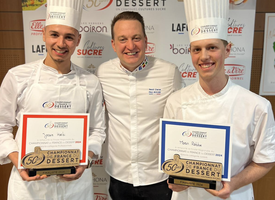 Championnat de France du dessert. Deux rhodaniens sur le podium