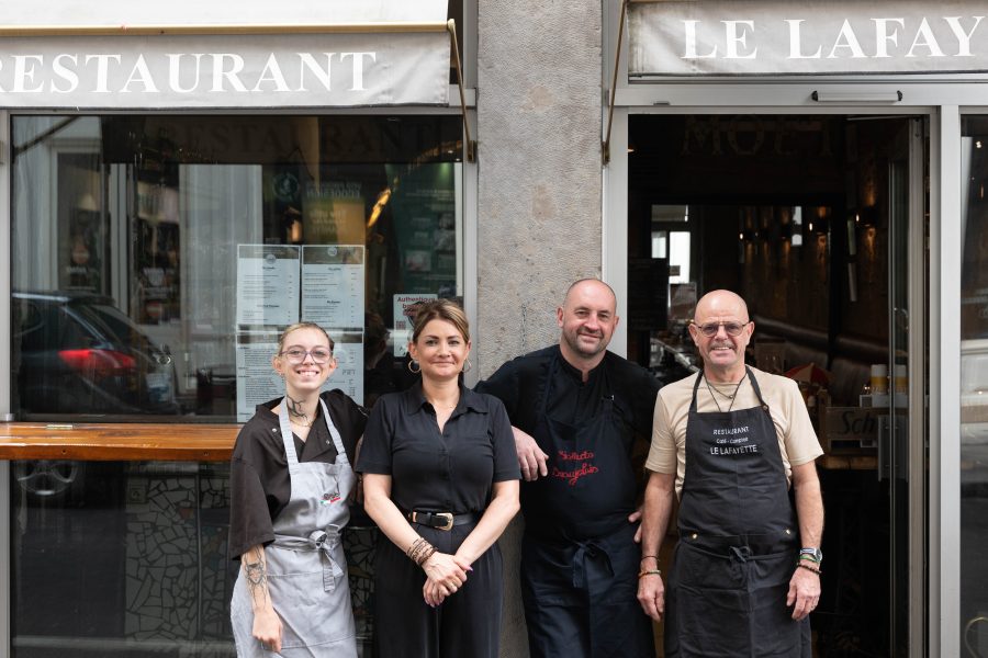 LE LAFAYETTE. Dans le Top 50 des meilleurs bouchons lyonnais