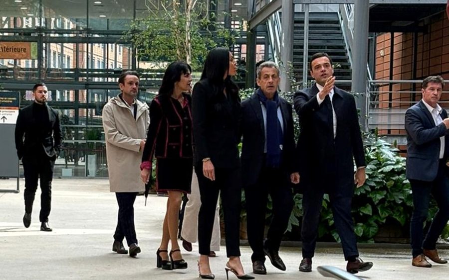 Lyon. Nicolas Sarkozy en visite privée chez les Merlin
