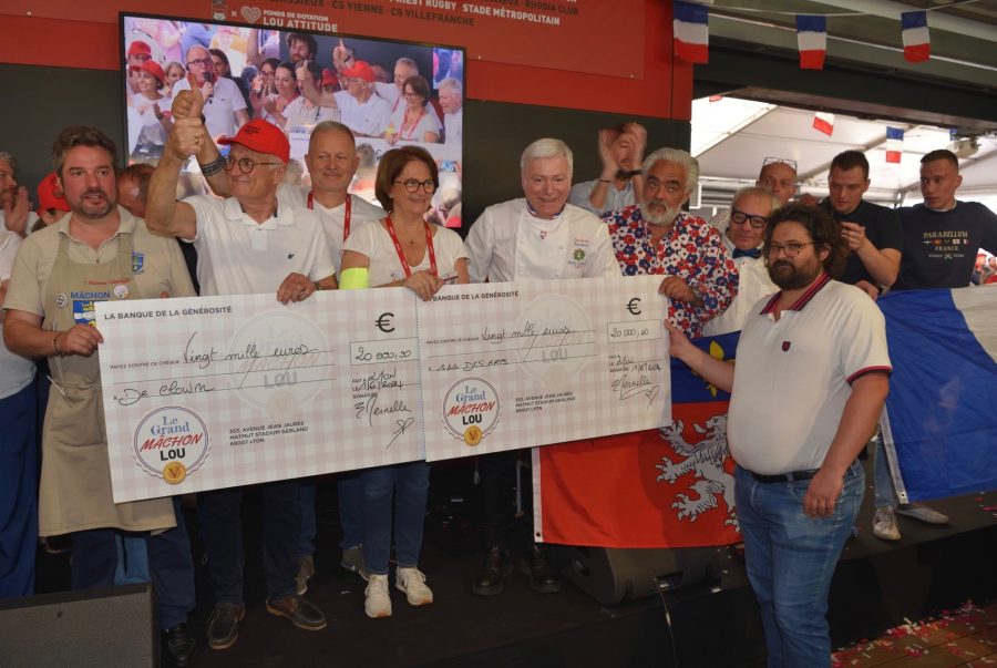 Lyon. 1500 gourmets festoient au Grand Mâchon du LOU 2024