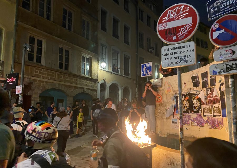 Manifestation anti RN. L’extrême gauche se livre à des dégradations dans le centre de Lyon