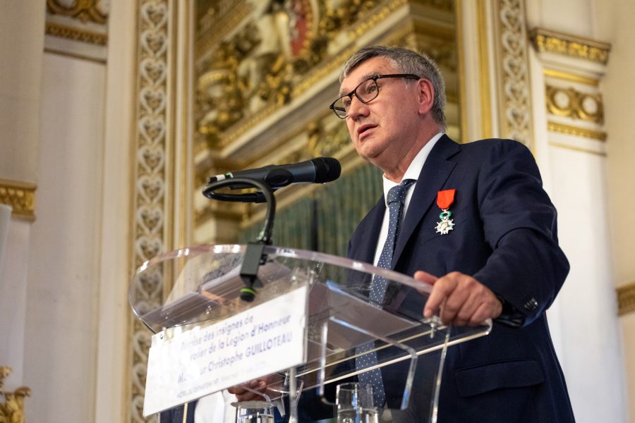 Lyon. Christophe Guilloteau distingué de la Légion d’honneur