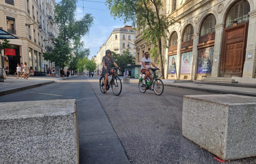 Lyon fermée. Voilà à quoi ressemble la rue de la Ré rêvée par les écologistes