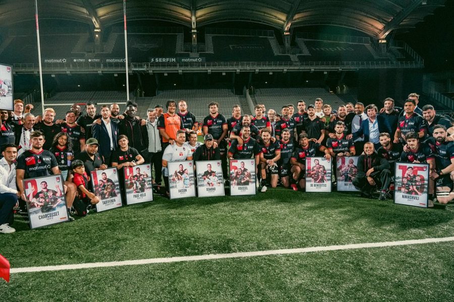 Les tribunes VIP de LOU Rugby – Racing 92. Séquences frustration et émotion