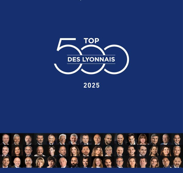 Top 500 des Lyonnais. Une 7ème édition parrainée par Laurent Abitbol