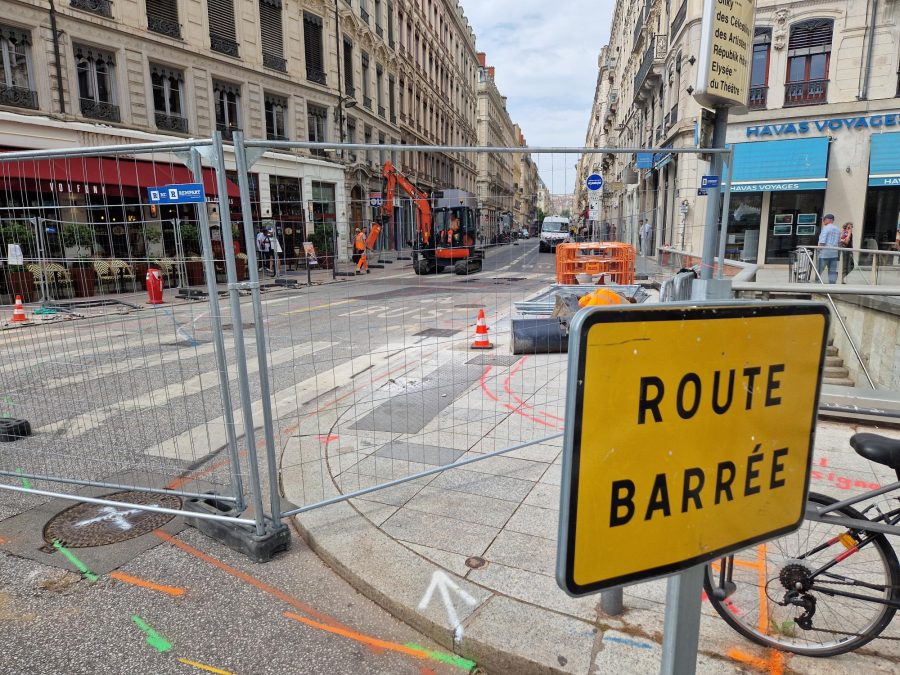 Lyon. La rue Édouard Herriot interdite aux voitures depuis Bellecour
