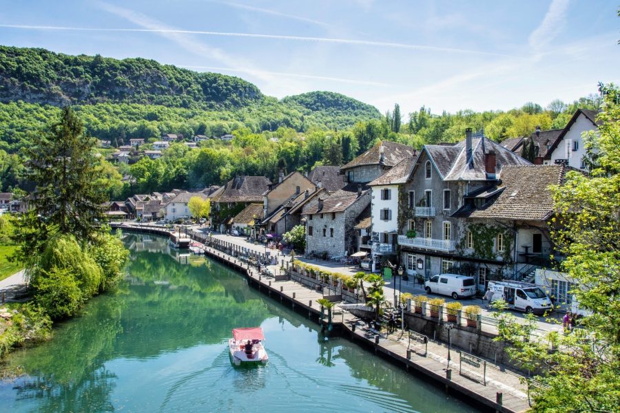 A 1 heure et demie de Lyon : Chanaz, la petite Venise de Savoie