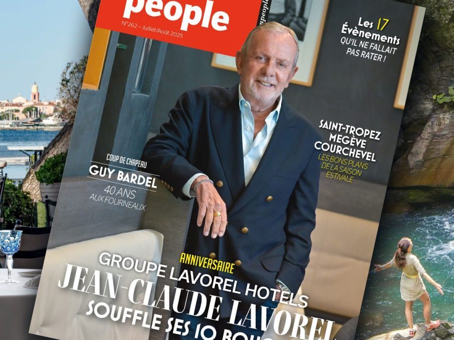 Magazine. Jean-Claude Lavorel en Une du nouveau Lyon People