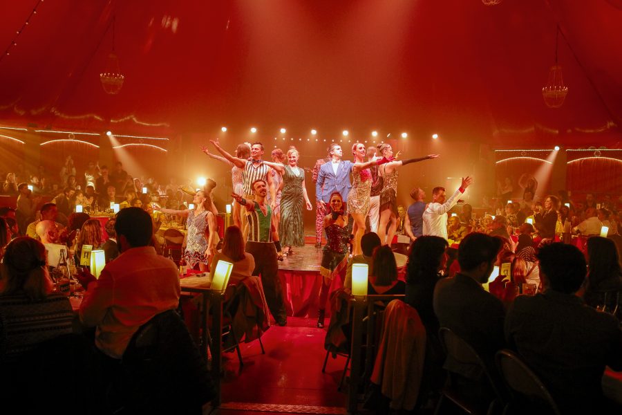 Près de Lyon. Le grand (acte) huit du Cirque Imagine