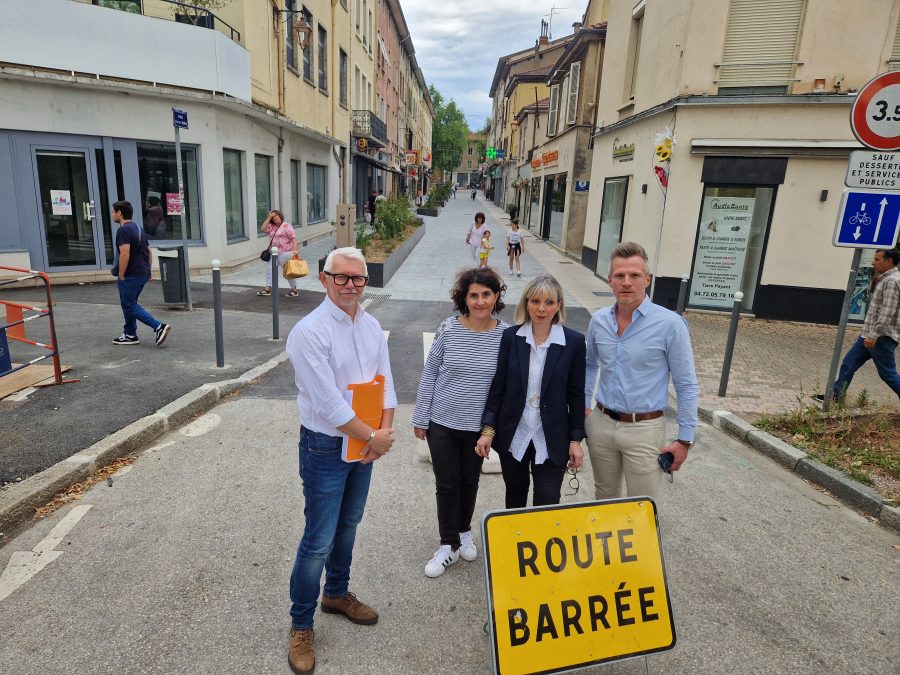 Près de Lyon. Neuville sur Saône sous le joug écolo