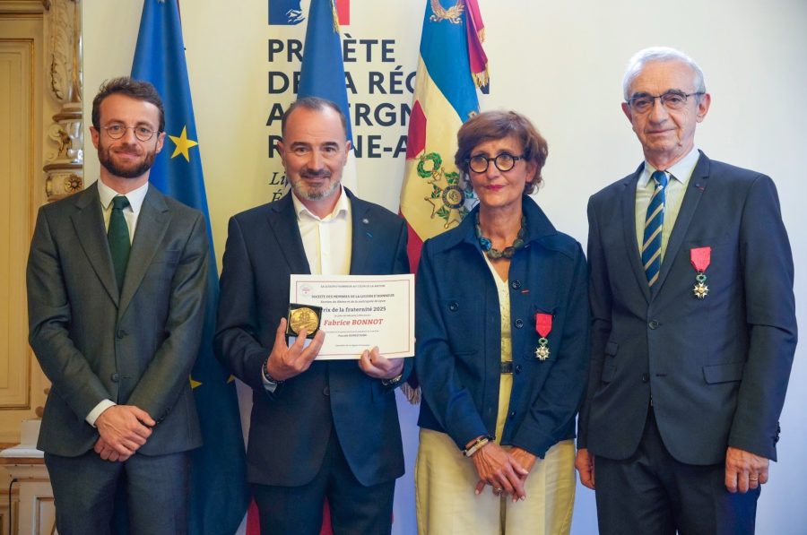 Lyon. Le chef Fabrice Bonnot reçoit le prix de la fraternité 2025