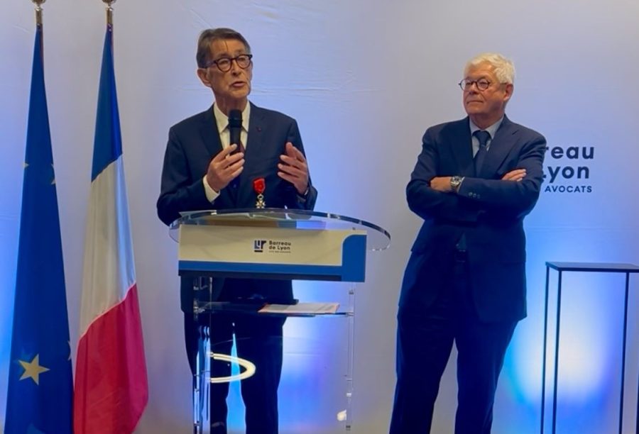 Lyon. Le bâtonnier Philippe Meysonnier honoré par ses pairs